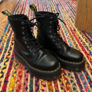 Doc Martens Jadon Platform bootie EUC - only worn a couple of times. 38 W 7 M 6